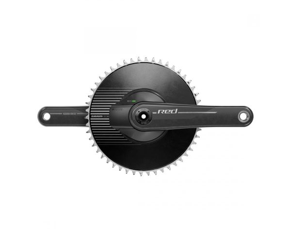 SRAM RED AXS 1x Aero Power Meter Crankset (Natural Carbon) (1 x 12 Speed) (E1) (165mm) (50T) (DUB Sp