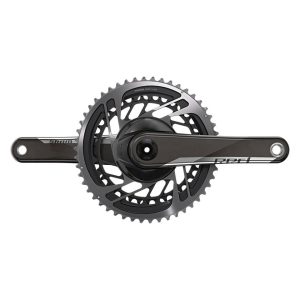 SRAM RED AXS Crankset (Black) (2 x 12 Speed) (DUB Spindle) (170mm) (46/33T) (2023)