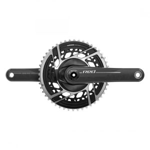 SRAM RED AXS Direct Mount Crankset (Natural Carbon) (2 x 12 Speed) (E1) (160mm) (46/33T) (DUB Spindl