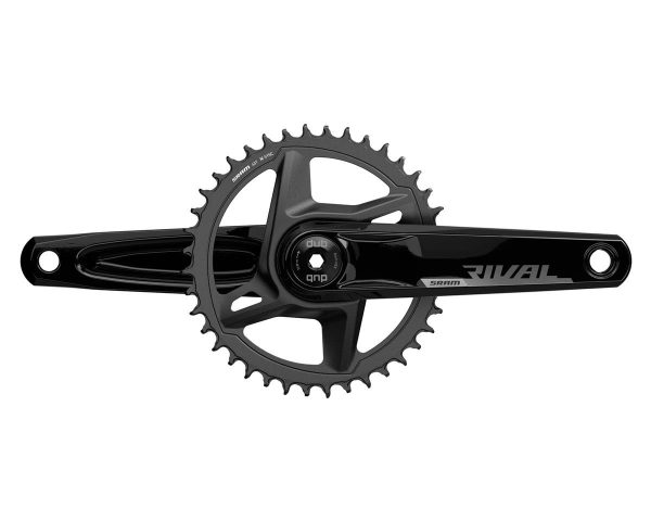 SRAM Rival 1 AXS Wide Crankset (Black) (1 x 12 Speed) (DUB Spindle) (D1) (Direct Mount) (Bottom Brac