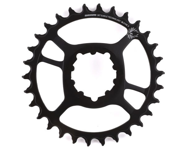 SRAM X-Sync 2 Eagle Steel Direct Mount Chainring (Black) (1 x 10/11/12 Speed) (Single) (3mm Offset/B