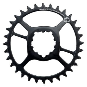 SRAM X-Sync 2 Eagle Steel Direct Mount Chainring (Black) (1 x 10/11/12 Speed) (Single) (3mm Offset/B