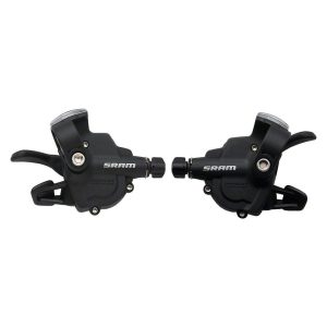 SRAM X3 Trigger Shifters (Black) (Pair) (3 x 7 Speed)