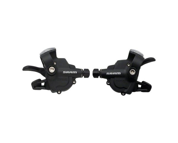 SRAM X3 Trigger Shifters (Black) (Pair) (3 x 7 Speed)