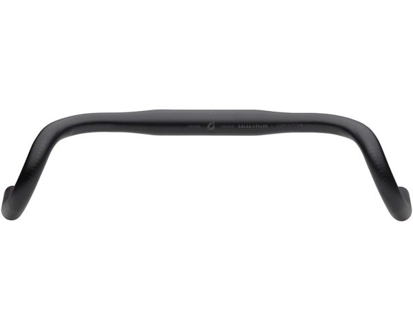 Salsa Cowchipper Drop Handlebar (Black) (31.8mm) (38cm) (24deg Flare)