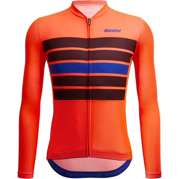 Santini Ecosleek Bengal Long-Sleeve Jersey - Men's