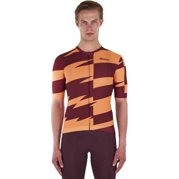 Santini Furia Smart Short-Sleeve Jersey - Men's