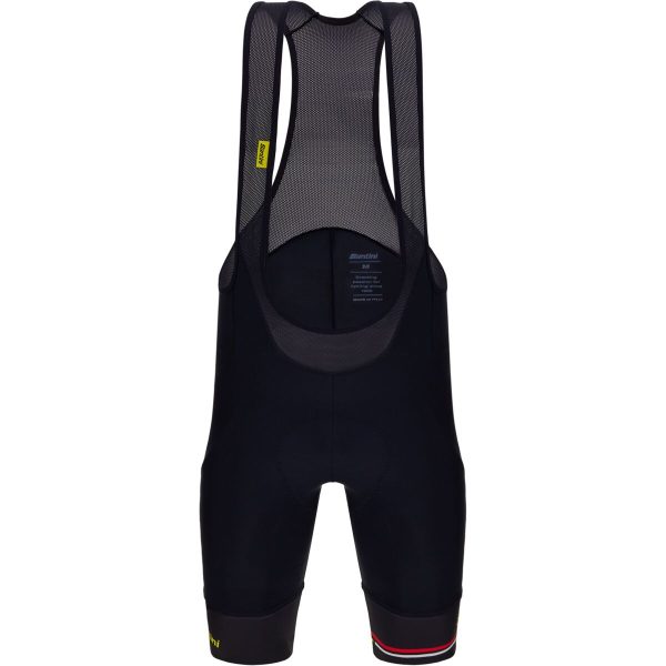 Santini Le Maillot Jaune Official Alpe D'Huez Bib Short - Men's