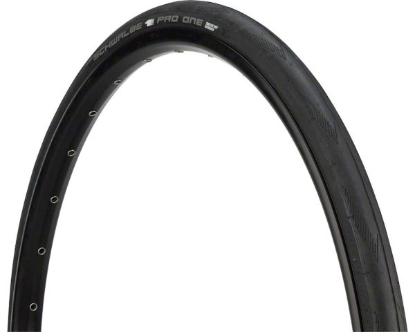 Schwalbe Pro One Super Race Road Tire (Black) (700c) (25mm) (Folding) (Addix Race/V-Guard) (Tube Typ