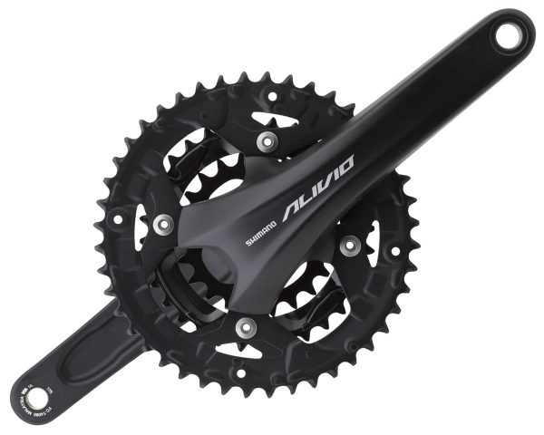 Shimano Alivio FC-T4060 Crankset (Black) (3 x 9 Speed) (Hollowtech II) (175mm) (44/32/22T)