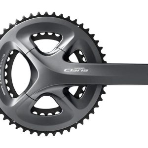 Shimano Claris FC-R2000 Crankset (Black) (2 x 8 Speed) (Hollowtech II) (165mm) (50/34T) (110 BCD)