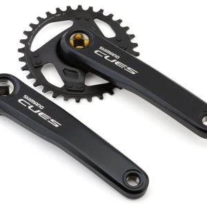 Shimano Cues FC-U4000 Crankset w/ Chainring (Black) (1 x 9/10/11 Speed) (175mm) (32T) (Square Taper)