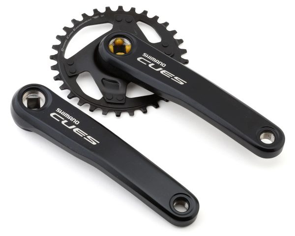 Shimano Cues FC-U4000 Crankset w/ Chainring (Black) (1 x 9/10/11 Speed) (175mm) (32T) (Square Taper)