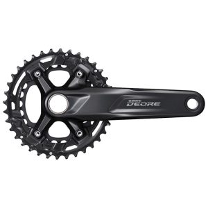 Shimano Deore M4100 Crankset w/ Chainrings (2 x 10 Speed) (170mm) (36/26T) (48.8mm Chainline)