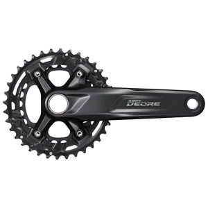 Shimano Deore M4100 Crankset w/ Chainrings (2 x 10 Speed) (170mm) (36/26T) (51.8mm Chainline)