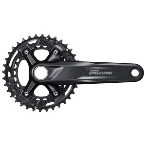 Shimano Deore M4100 Crankset w/ Chainrings (2 x 10 Speed) (175mm) (36/26T) (48.8mm Chainline)