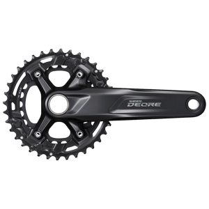 Shimano Deore M4100 Crankset w/ Chainrings (2 x 10 Speed) (175mm) (36/26T) (51.8mm Chainline)