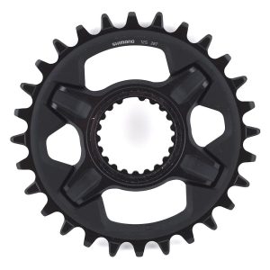 Shimano Deore XT SM-CRM85 Direct Mount Chainring (Black) (1 x 12 Speed) (Single) (28T) (3mm Offset/B