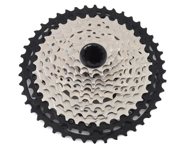 Shimano Deore XT/GRX CS-M8100 Cassette (Silver/Black) (12 Speed) (Micro Spline) (10-45T)