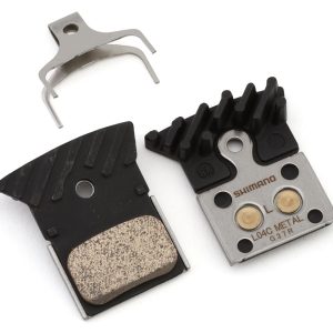 Shimano Disc Brake Pads (Metal) (w/ Cooling Fins) (L04C-MF) (Shimano Road) (1 Pair)