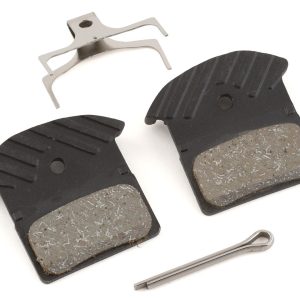 Shimano Disc Brake Pads (Resin) (w/ Cooling Fins) (J05A-RF) (Shimano XTR Trail) (1 Pair)