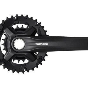 Shimano FC-MT210-2 Crankset (Black) (2 x 9-Speed) (Hollowtech II) (175mm) (36/22T) (48.8mm Chainline