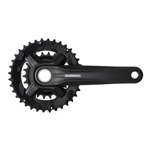 Shimano FC-MT210-3 Crankset (Black) (3 x 9 Speed) (175mm) (40/30/22T)