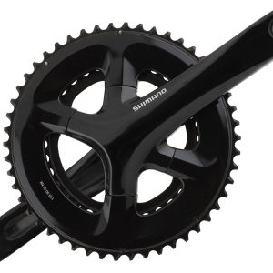 Shimano FC-RS520 Crankset (Black) (2 x 12 Speed) (165mm) (50/34T)