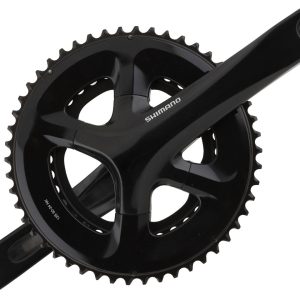 Shimano FC-RS520 Crankset (Black) (2 x 12 Speed) (170mm) (50/34T)