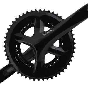 Shimano FC-RS520 Crankset (Black) (2 x 12 Speed) (175mm) (50/34T)