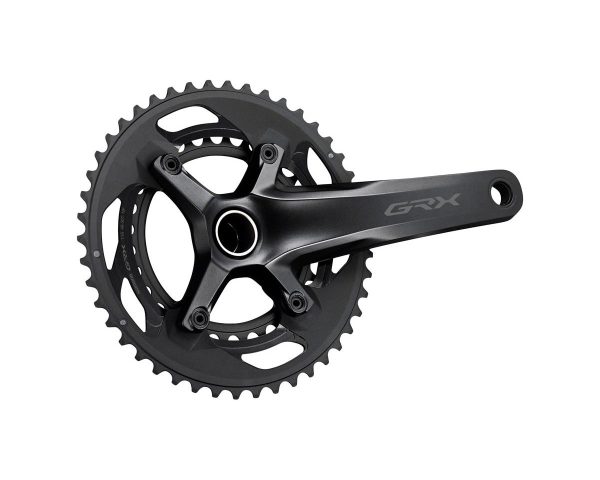 Shimano GRX FC-RX600 Crankset (Black) (2 x 10 Speed) (Hollowtech II) (170mm) (46/30T) (110 Asymmetri