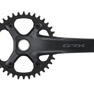 Shimano GRX FC-RX610-1 Crankset (Black) (1 x 12) (Hollowtech II) (172.5mm) (38T)