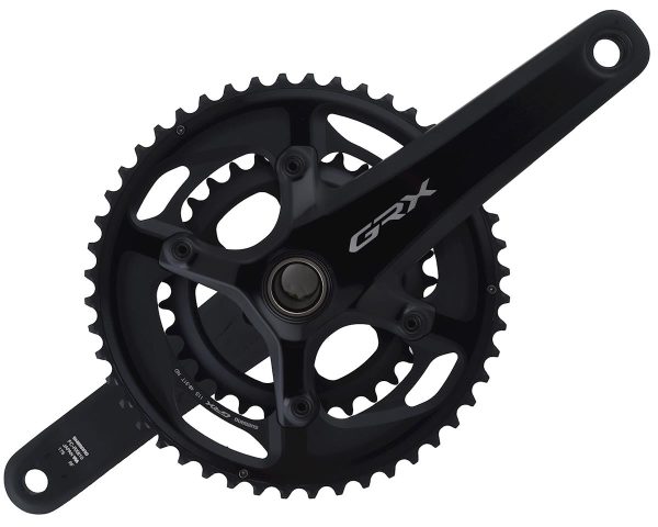 Shimano GRX FC-RX810-2 Crankset (Black) (2 x 11 Speed) (Hollowtech II) (175mm) (48/31T)