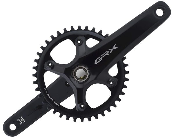 Shimano GRX FC-RX810 Crankset (Black) (1 x 11 Speed) (Hollowtech II) (170mm) (40T)