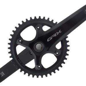 Shimano GRX FC-RX810 Crankset (Black) (1 x 11 Speed) (Hollowtech II) (170mm) (42T)