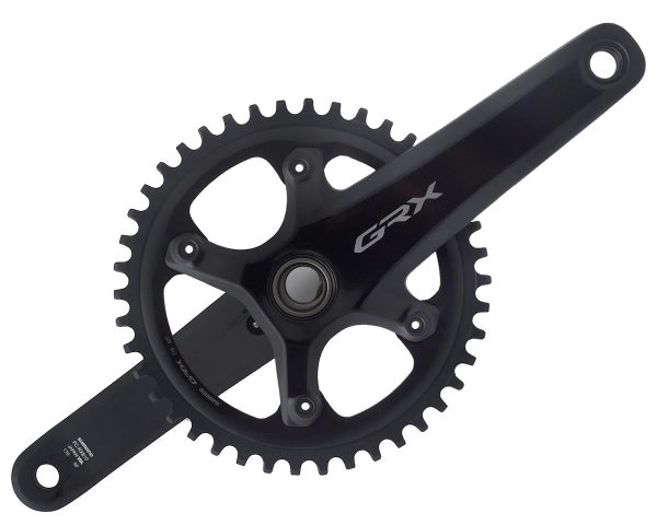 Shimano GRX FC-RX810 Crankset (Black) (1 x 11 Speed) (Hollowtech II) (170mm) (42T)