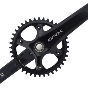 Shimano GRX FC-RX810 Crankset (Black) (1 x 11 Speed) (Hollowtech II) (175mm) (40T)