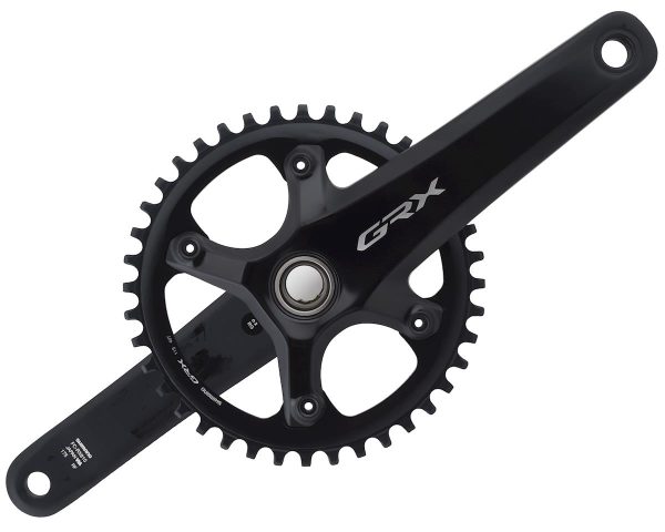 Shimano GRX FC-RX810 Crankset (Black) (1 x 11 Speed) (Hollowtech II) (175mm) (40T)