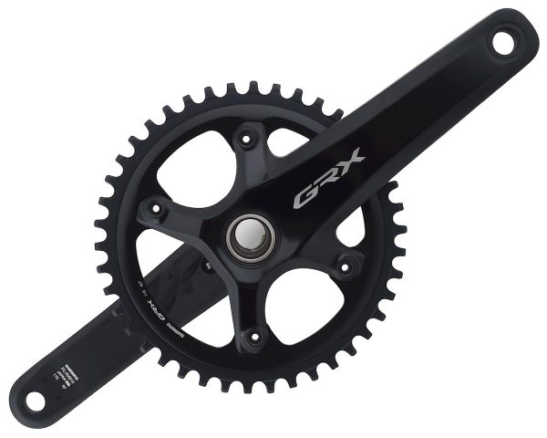 Shimano GRX FC-RX810 Crankset (Black) (1 x 11 Speed) (Hollowtech II) (175mm) (42T)