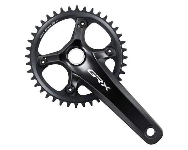 Shimano GRX RX820-1 Crankset (Black) (1 x 12 Speed) (Hollowtech II) (170mm) (40T)