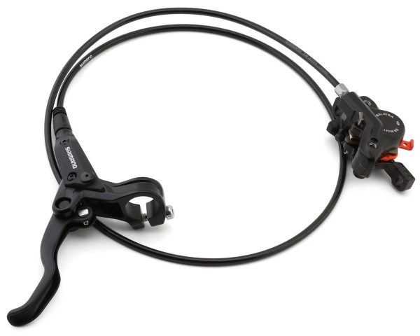 Shimano M445 2-Piston Hydraulic Disc Brake Set (Black) (Resin Pad) (Post Mount) (Left) (Caliper Incl