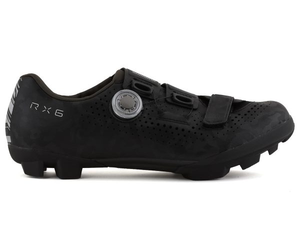 Shimano SH-RX600E Gravel Shoes (Black) (42) (Wide) (Wide Version)