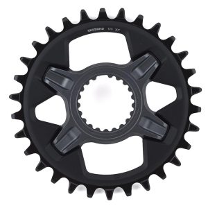 Shimano SLX SM-CRM75 Direct Mount Chainring (Black) (1 x 12 Speed) (Single) (30T) (3mm Offset/Boost)