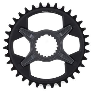 Shimano SLX SM-CRM75 Direct Mount Chainring (Black) (1 x 12 Speed) (Single) (34T) (3mm Offset/Boost)