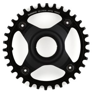 Shimano Steps E-MTB Direct Mount Chainring (Black) (1 x 10/11 Speed) (Single) (55mm Chainline) (34T)