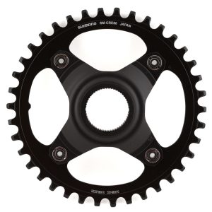 Shimano Steps E-MTB Direct Mount Chainring (Black) (1 x 10/11 Speed) (Single) (55mm Chainline) (38T)