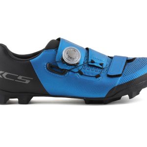 Shimano XC5 Mountain Bike Shoes (Blue) (Standard Width) (44)