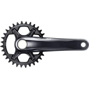 Shimano XT M8100 Single 12 Speed Chainset With Chainring - Dark Grey / 34 / 175mm / 12 Speed