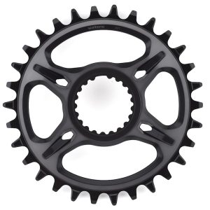 Shimano XTR M9100 SM-CRM95 Direct Mount Chainring (Black) (1 x 12 Speed) (Single) (30T) (0mm Offset)