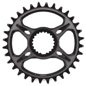 Shimano XTR M9100 SM-CRM95 Direct Mount Chainring (Black) (1 x 12 Speed) (Single) (32T) (0mm Offset)